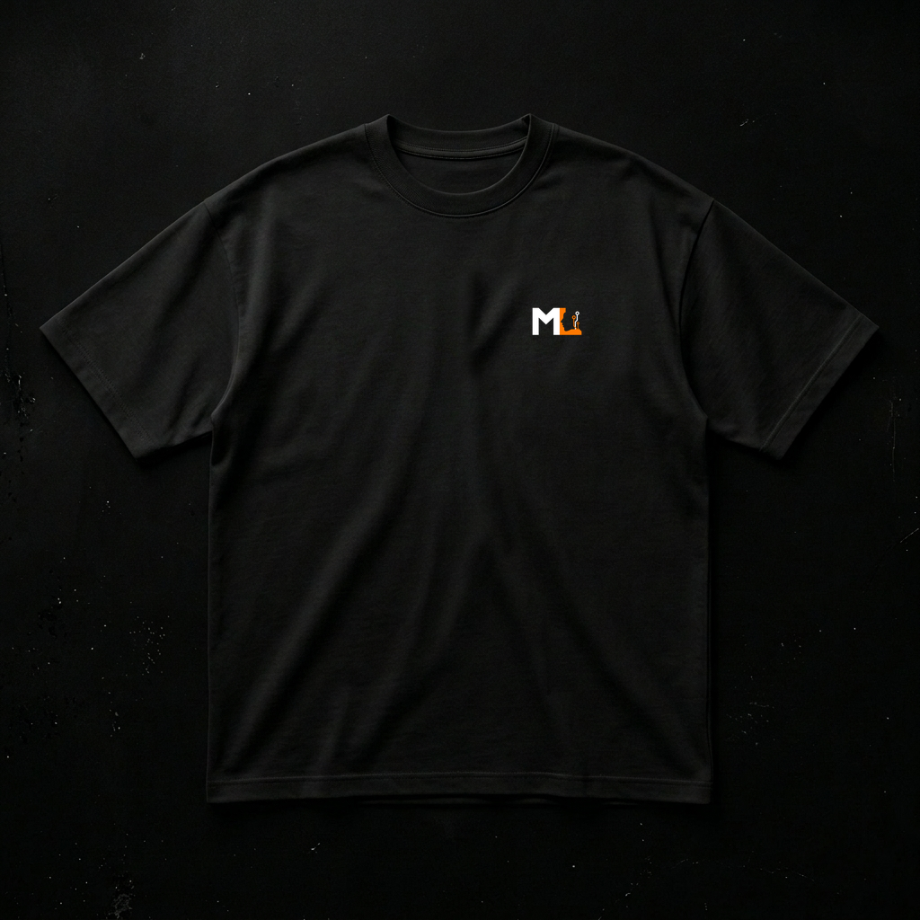 Black MLC Tee — Front View